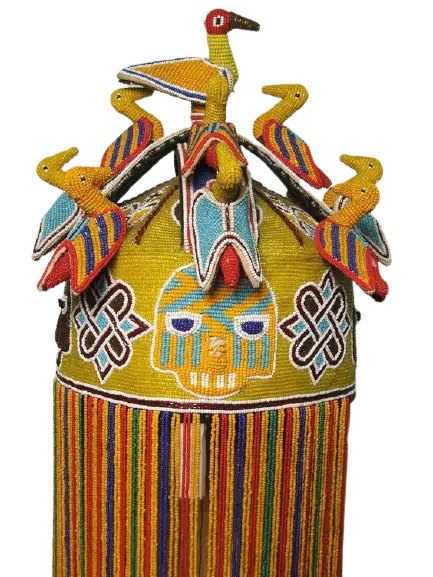 Traditional Ade Yoruba crowns
