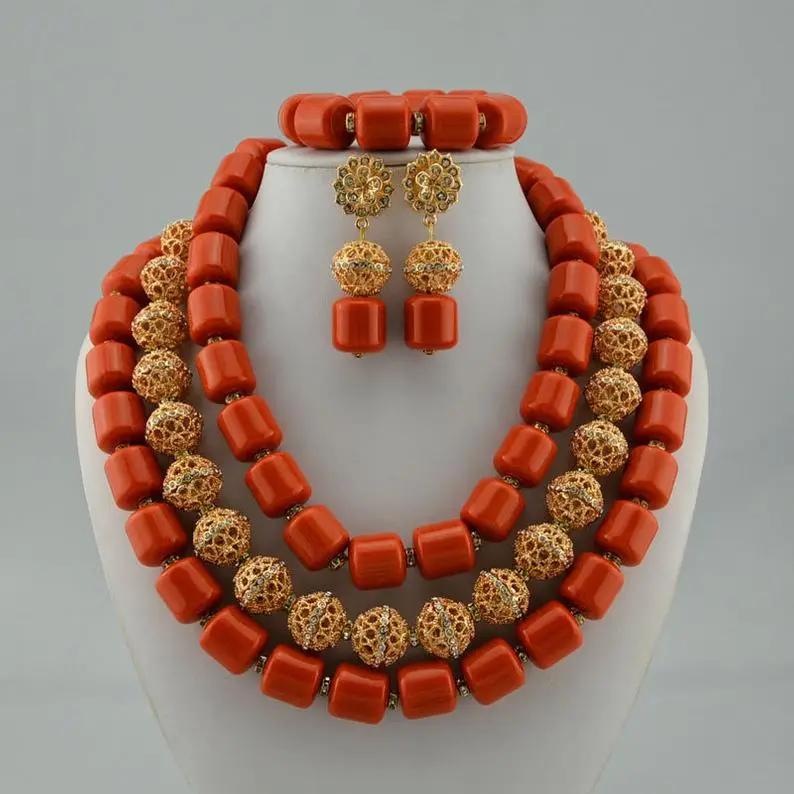Customized Coral Beads/ Edo Coral Beads/ Benin Coral Beads/Nigerian Wedding Beads/African Beads