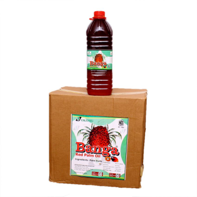 2 LITERS OKOMU BANGA RED PALM OIL