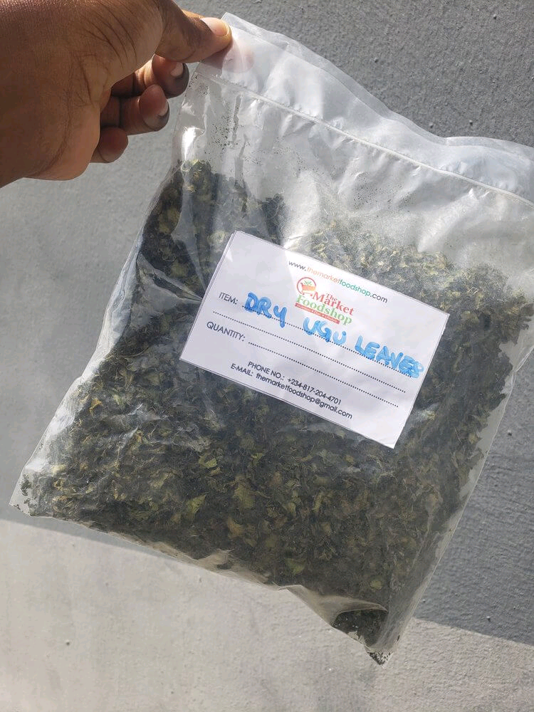 Dry ugu vegetables( 2 pack)