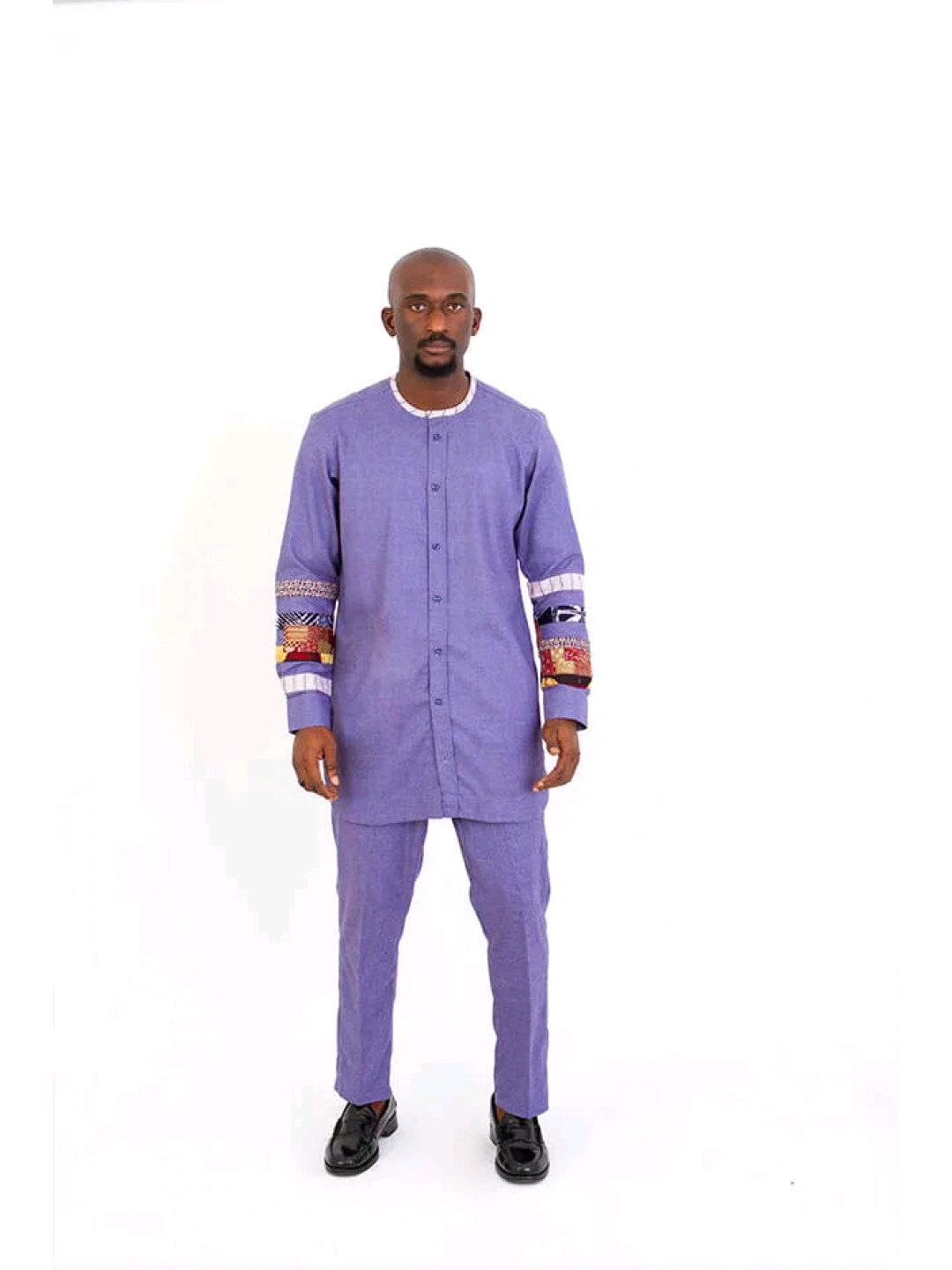 SAHARA PERIWINKLE PRINT SET