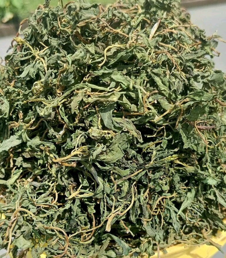 Dried waterleaf custard paint 300g